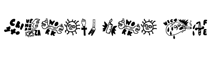 World 77 mini draws  Free Fonts Download