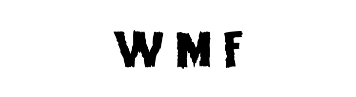 Creature of the swimming pool  Free Fonts Download