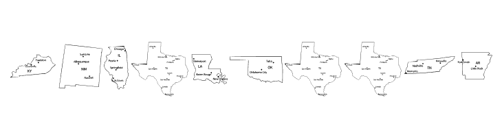 Maps of USA  Free Fonts Download