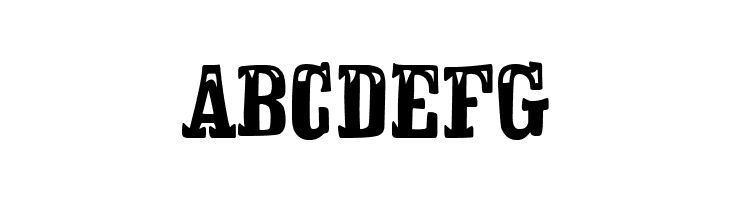 Canadian Western  Free Fonts Download