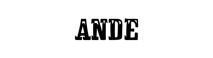 Canadian Western  Free Fonts Download