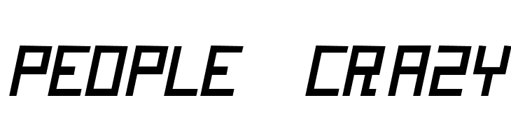 Kinkub flat Italic  Free Fonts Download