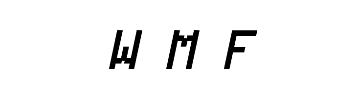 Kinkub flat Italic  Free Fonts Download