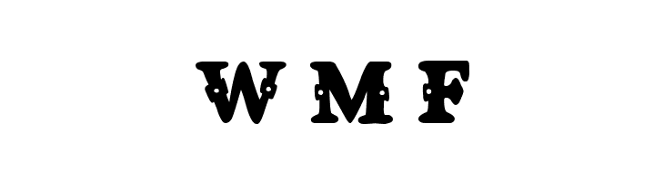 The man and the gun  Free Fonts Download