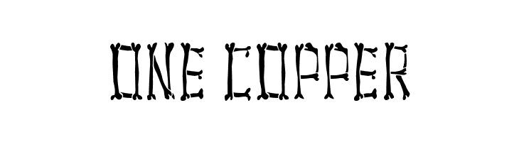 Bones in Black  Free Fonts Download