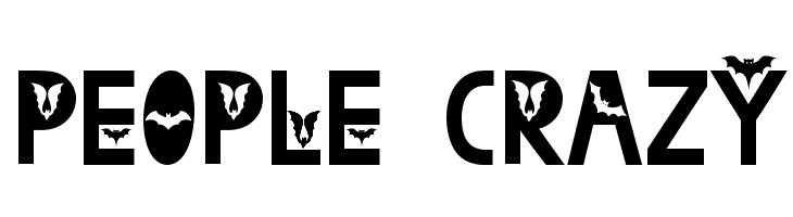 Spooky Bat  Free Fonts Download