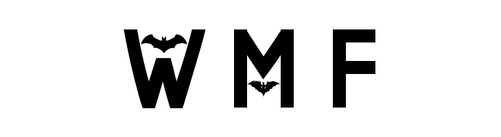 Spooky Bat  Free Fonts Download