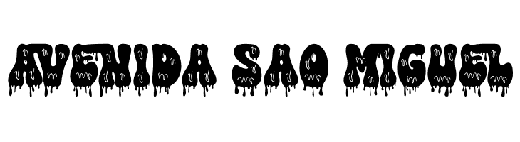 Rainbow Dripping Demo Regular  Free Fonts Download