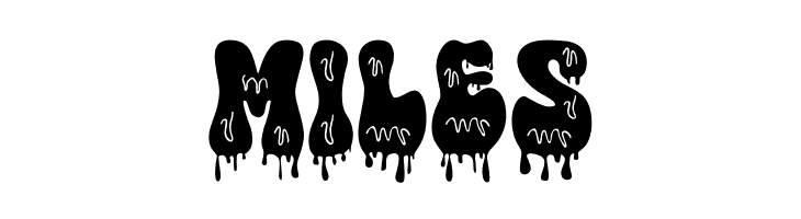 Rainbow Dripping Demo Regular  Free Fonts Download