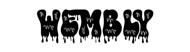 Rainbow Dripping Demo Regular  Free Fonts Download