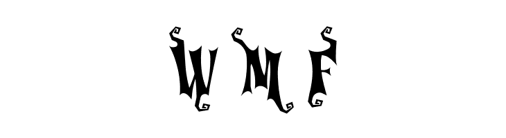 Cursed Gothic Witch  Free Fonts Download
