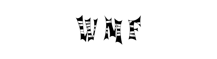 Cursed Gothic Mummy  Free Fonts Download