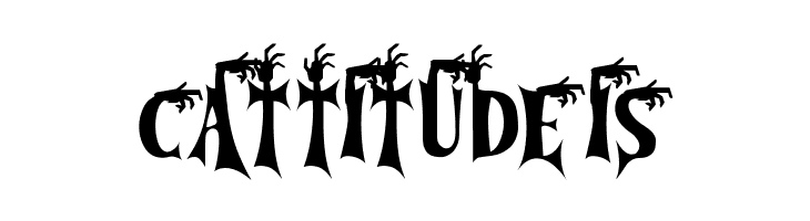 Cursed Gothic Zombie  Free Fonts Download
