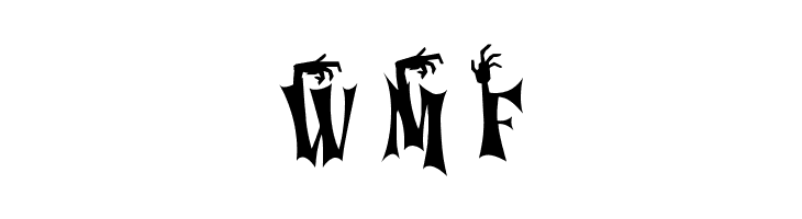Cursed Gothic Zombie  Free Fonts Download