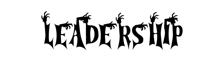 Cursed Gothic Zombie  Free Fonts Download