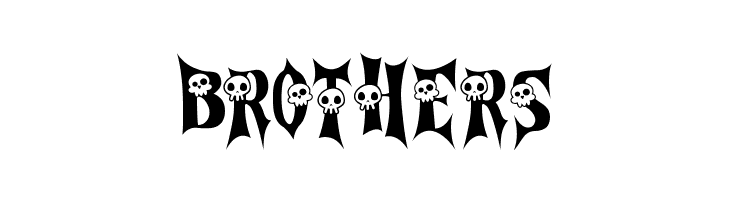 Cursed Gothic Skull  Free Fonts Download