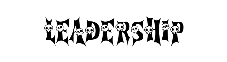 Cursed Gothic Skull  Free Fonts Download