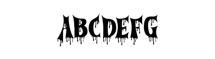 Cursed Gothic Drop  Free Fonts Download