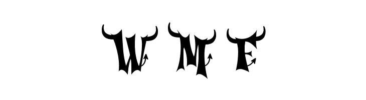 Cursed Gothic Devil  Free Fonts Download