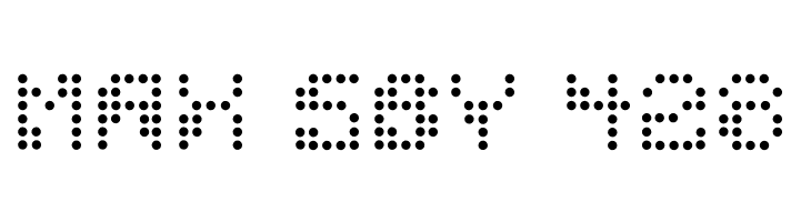 Dotchaos  Free Fonts Download