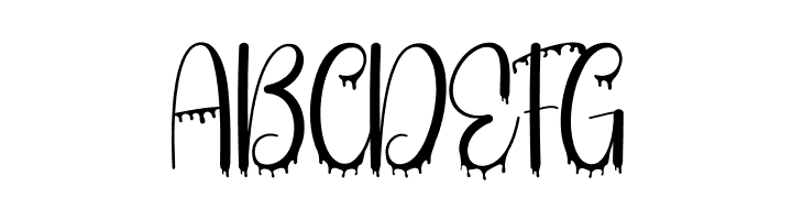 Blood Dripping  Free Fonts Download