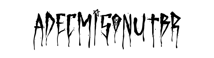 Brutal Brushstrokes Six  Free Fonts Download