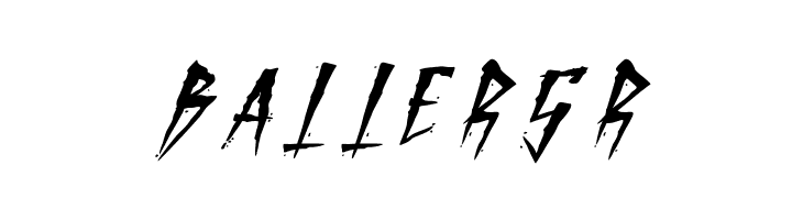 Brutal Brushstrokes One  Free Fonts Download