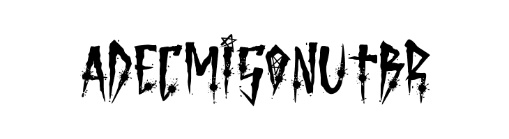 Brutal Brushstrokes Four  Free Fonts Download