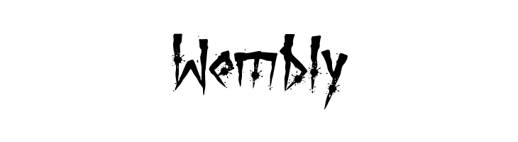 Brutal Brushstrokes Four  Free Fonts Download