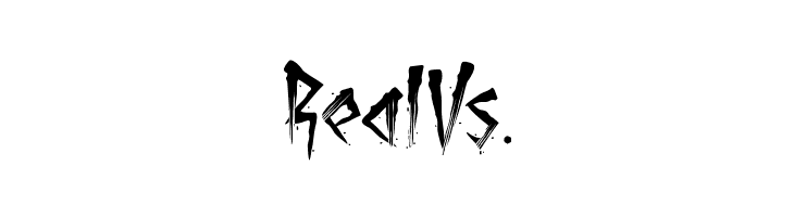 Brutal Brushstrokes Three  Free Fonts Download