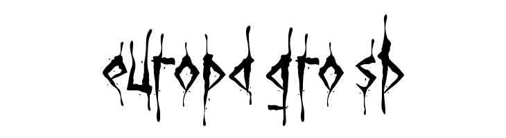 Brutal Brushstrokes Five  Free Fonts Download