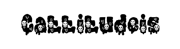 Gothic Haunt Skull  Free Fonts Download