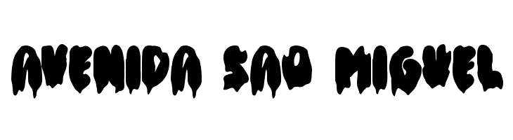 Halloween Melted Personal Use  Free Fonts Download