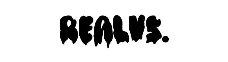 Halloween Melted Personal Use  Free Fonts Download