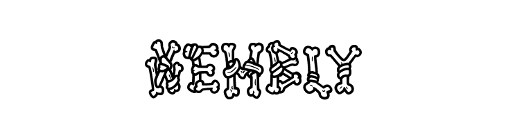 Ghoul Bone - Personal Use Outline  Free Fonts Download