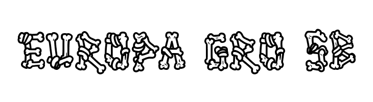 Ghoul Bone - Personal Use Outline  Free Fonts Download