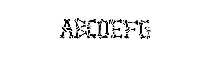 Ghoul Bone - Personal Use Regular  Free Fonts Download
