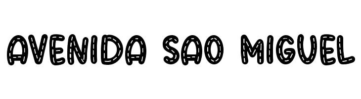 Sugar Donut Line  Free Fonts Download