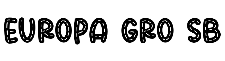 Sugar Donut Line  Free Fonts Download