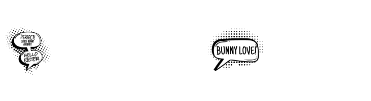 EASTER BUBBLES  Free Fonts Download