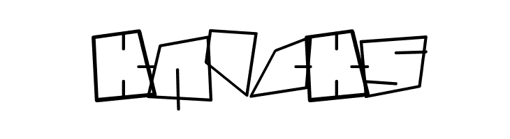 andre gestaucht bold  Free Fonts Download