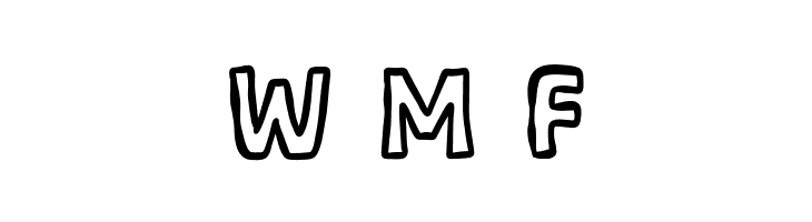 Outline Style  Free Fonts Download