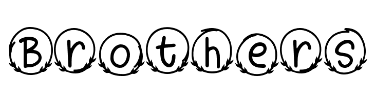 Bubble Leaf Monogram  Free Fonts Download