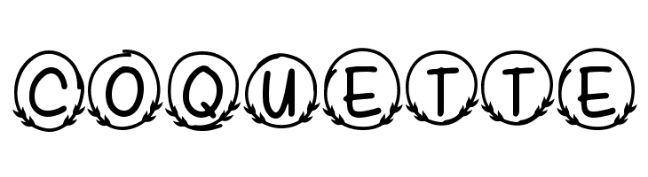 Bubble Leaf Monogram  Free Fonts Download