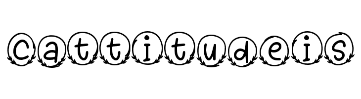 Bubble Leaf Monogram  Free Fonts Download