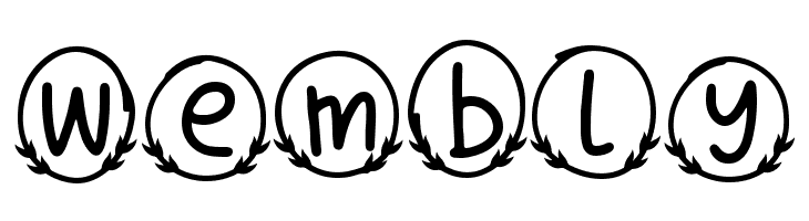 Bubble Leaf Monogram  Free Fonts Download