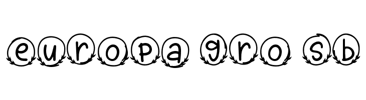 Bubble Leaf Monogram  Free Fonts Download