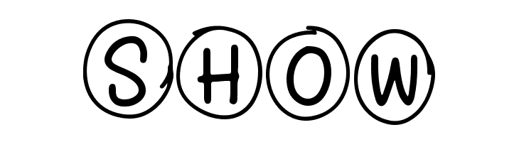 Bubble Dance Monogram  Free Fonts Download