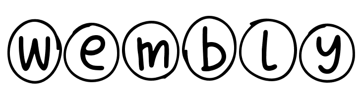 Bubble Dance Monogram  Free Fonts Download