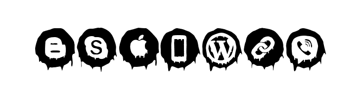 Scary Social Media  Free Fonts Download